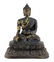 15" LARGE GILT BRONZE BUDDHA