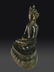 A LARGE 15" CHINESE QING BRONZE BUDDHA - 5