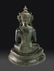 A LARGE 15" CHINESE QING BRONZE BUDDHA - 6