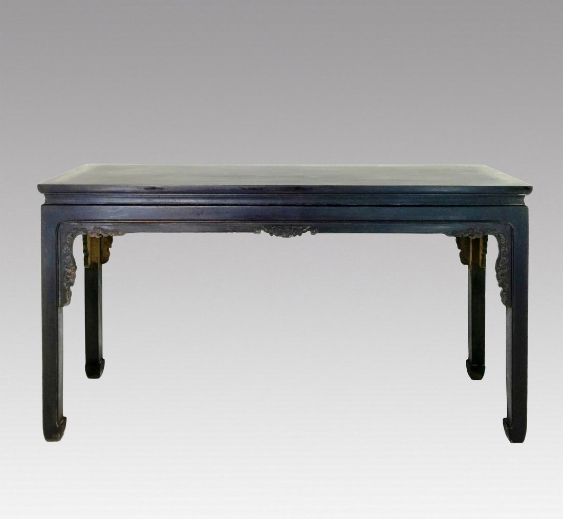 AN ANTIQUE ZITAN SIDE TABLE (1 of 10)