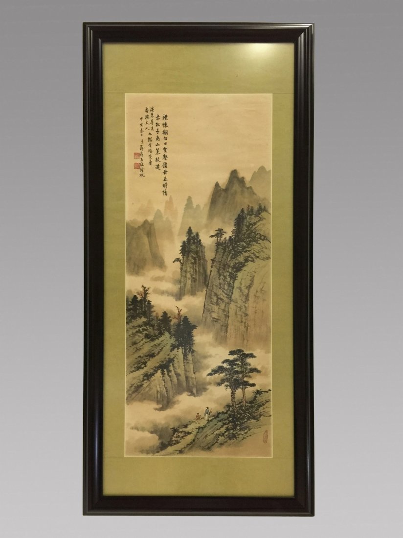 IMPORTANT CHIANG SHENGWU PAINTING (20TH C) (1 of 10)