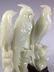 VERY FINE PAIR OF QING WHITE JADE BIRDS - 3