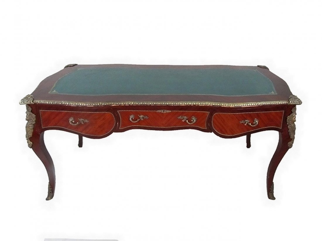 LOUIS XV STYLE PLAT BUREAU DESK (1 of 1)