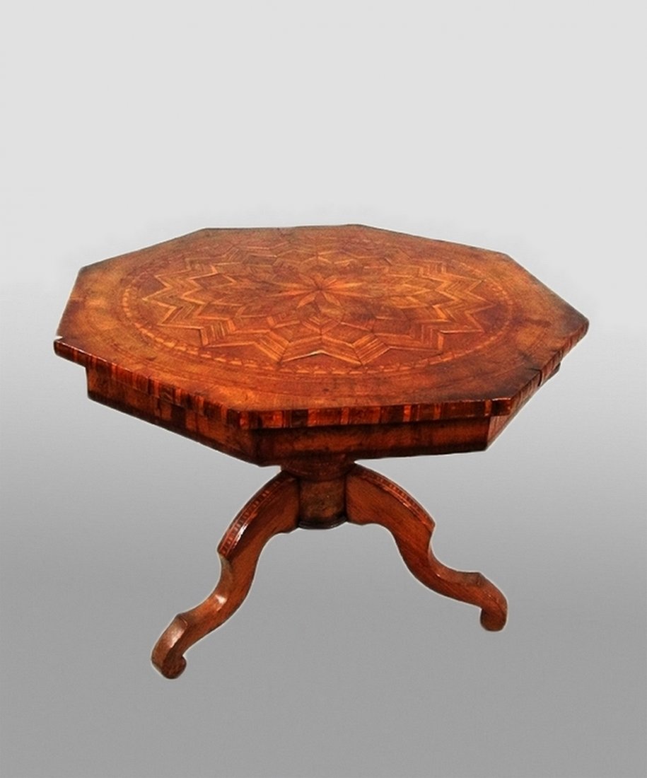 OCTAGON OCCASIONAL TABLE (1 of 1)