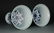 PAIR OF BLUE AND WHITE LOTUS HIGH STEM BOWLS - 4