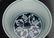 PAIR OF BLUE AND WHITE LOTUS HIGH STEM BOWLS - 5