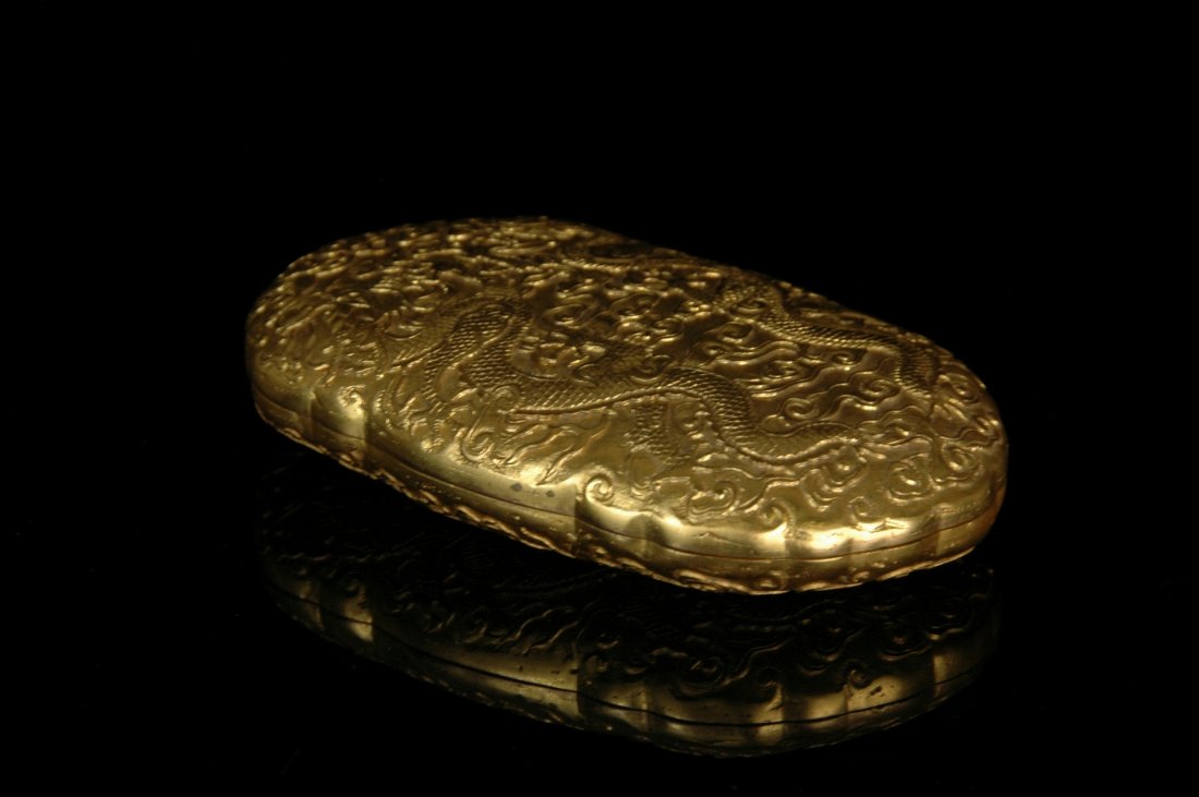 A RARE GILT OFFICERS PLAQUE (1 of 8)