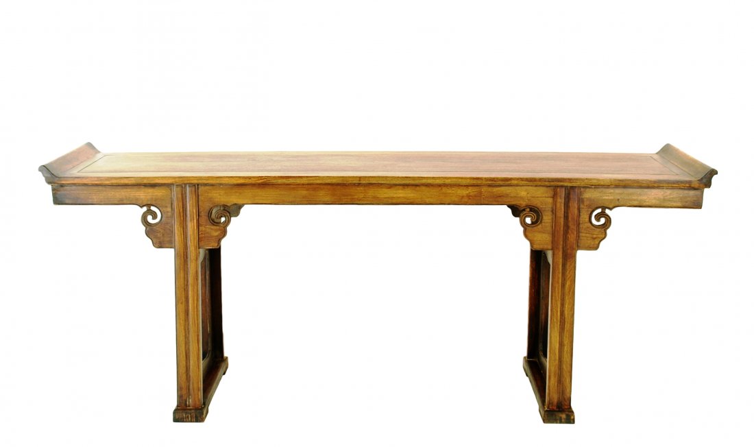 FLARED TOP HUANGHUALI ALTAR TABLE (1 of 9)