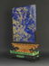 LAPIS-LAZULI AND HARD STONES INLAID PANORAMIC TABLE - 4