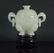 JADE COVERED TRIPOD CENSER ON STAND - 4