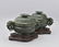 PAIR OF SPINACH-GREEN JADE COVERED CENSER ON STANDS - 3