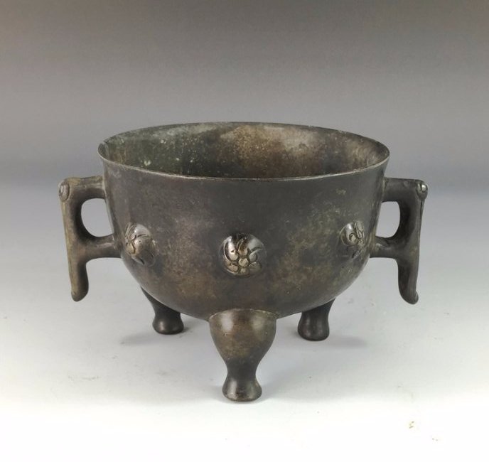 VERY FINE QING GILT BRONZE BUDDHA (1 of 7)