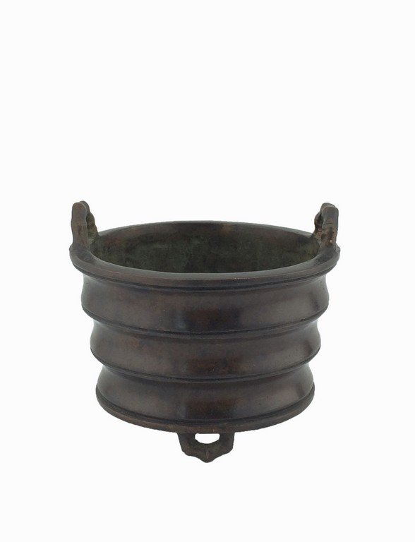 ANTIQUE MING BRONZE CENSER (1 of 5)