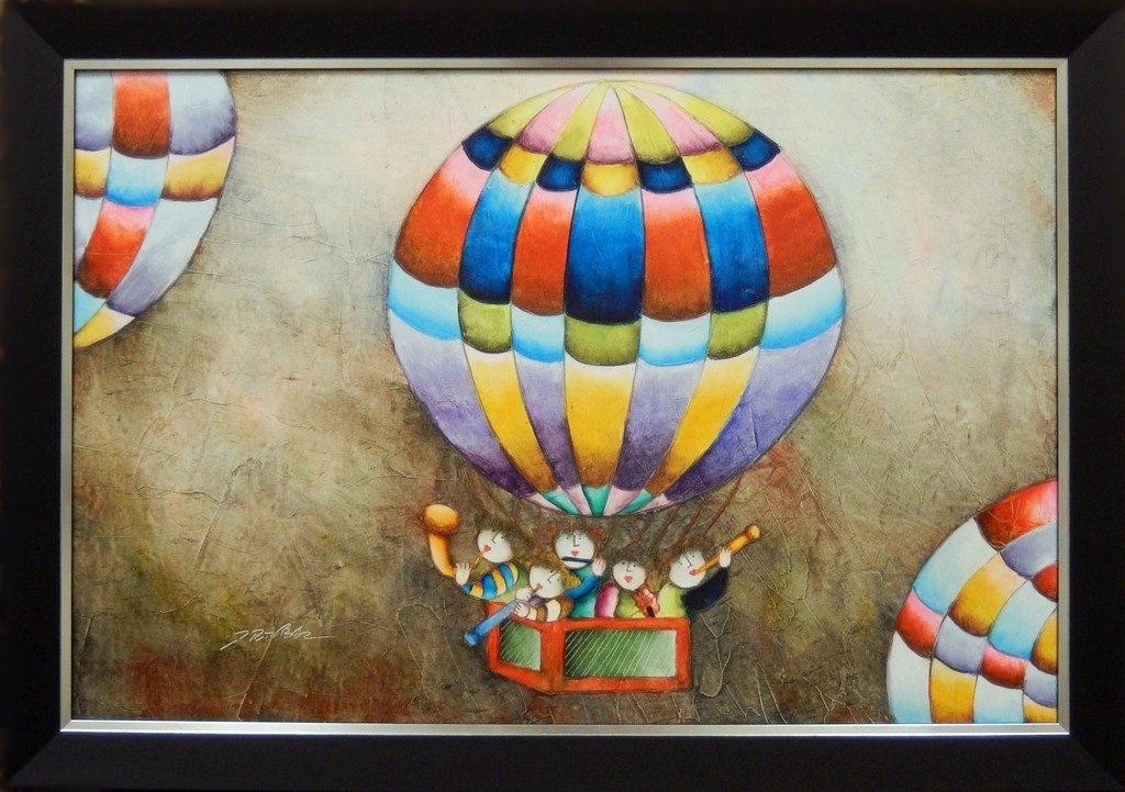 MUSICIANS IN HOT AIR BALLOON (1 of 3)