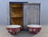 PAIR PURPLE GROUND ENAMEL BOWLS IN ORIGINAL BOX - 9