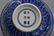 PAIR OF COBALT BLUE DOUBLE DRAGON PORCELAIN BOWLS - 6