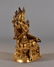 CHINESE MING DYNASTY GILT BRONZE BUDDHA - 2