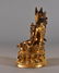 CHINESE MING DYNASTY GILT BRONZE BUDDHA - 4