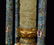 RARE GILT BRONZE CLOISONNE & JADE PAGODA INCENSE BURNER - 6