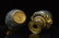 PAIR OF GILT BRONZE DRAGON AND CLOISONNE VASES - 3