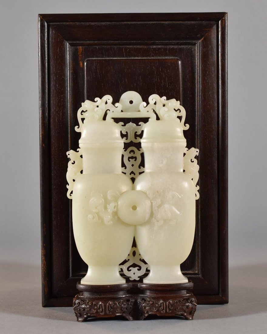 DOUBLE COVERED URNS IN ORIGINAL ZITAN BOX (1 of 10)