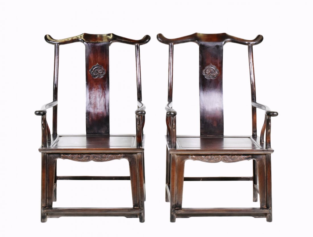 ZITAN OFFICIAL'S HAT ARMCHAIRS, GUANMAOYI (1 of 10)
