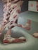 LUI LIU OIL PAINTING, "PROGRESSION VS PROCESSION", 1994 - 8