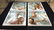 LUI LIU OIL PAINTING, "IN THE FOREST", SET OF 4 PCS - 6
