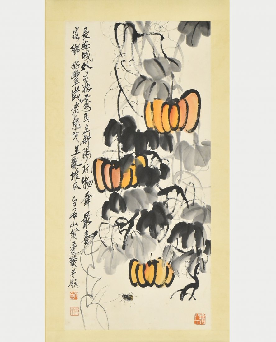 CHINESE PAINTING OF GOURD ABUNDANT (1 of 9)
