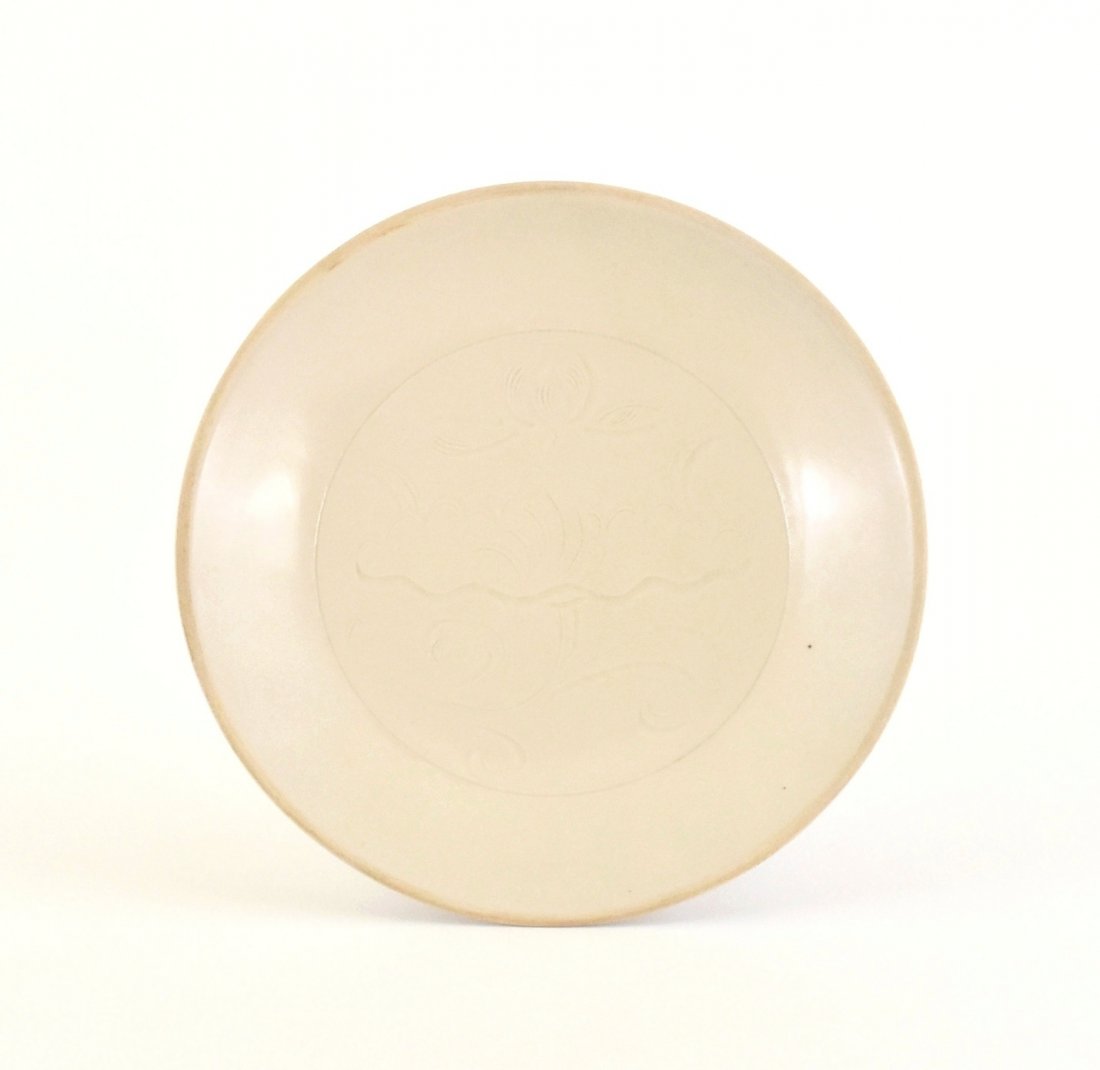 FINE DING WARE LOTUS DISH (1 of 10)