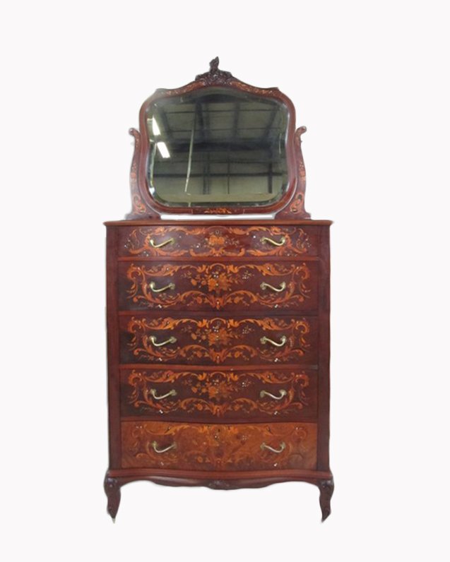 R.J. HORNER HIGH DRESSER CIRCA 1910 (1 of 6)