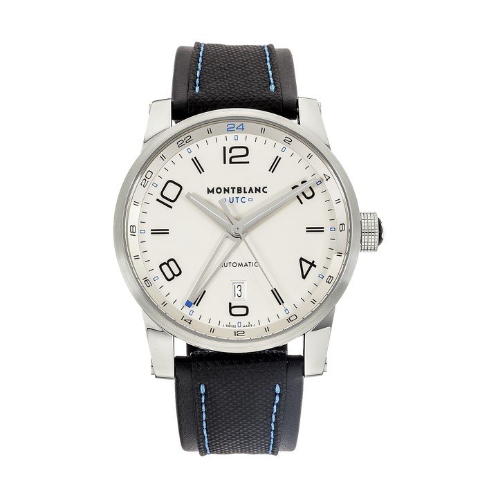 MONTBLANC S/S Timewalker Voyager UTC Automatic (1 of 1)