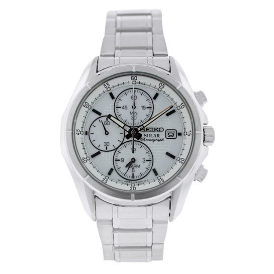 SEIKO S/S SSC003 Analog White: SEIKO S/S SSC003 Analog White