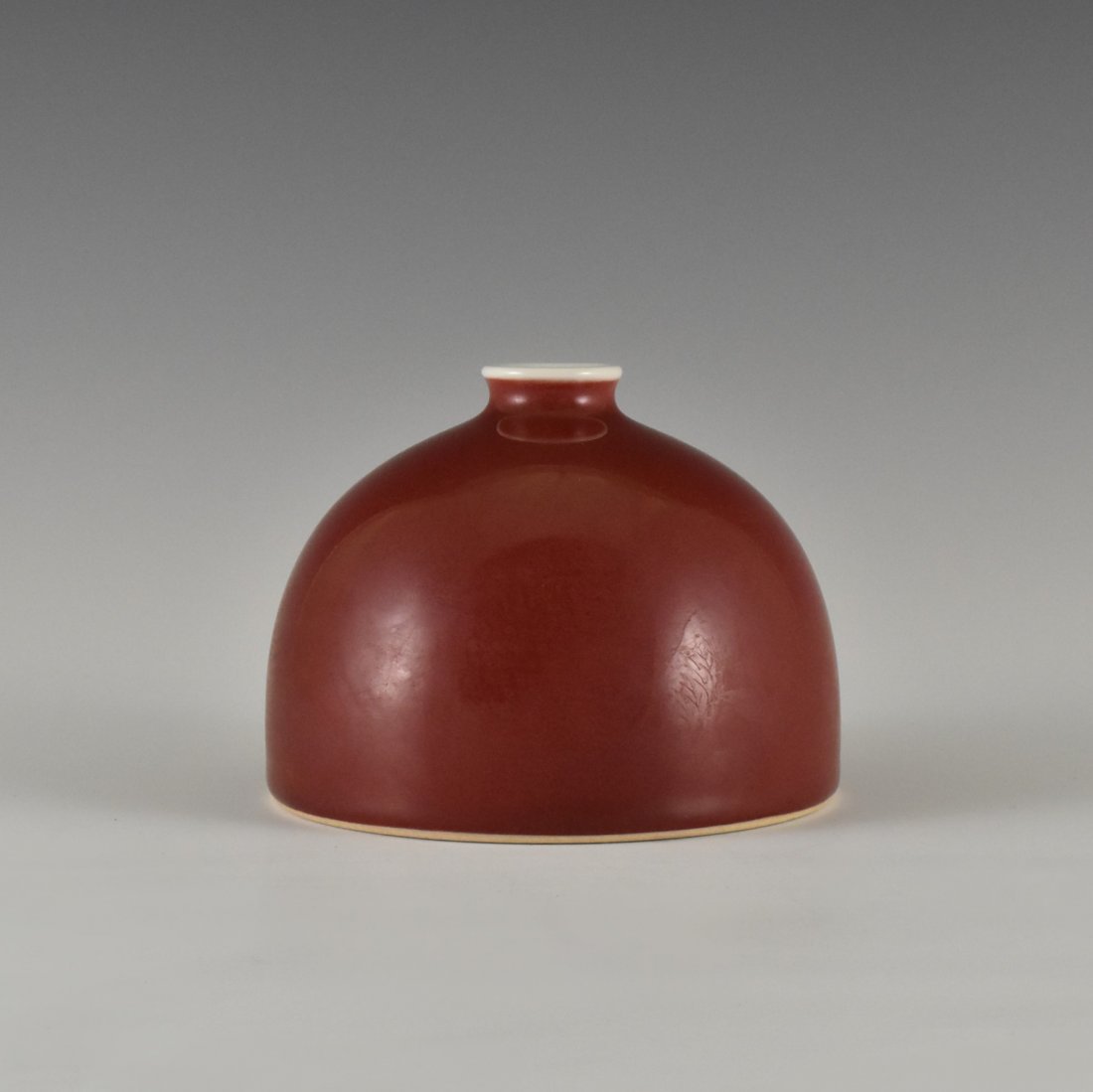 FINE IRON-RED GLAZED BEEHIVE BRUSH WASHER (1 of 9)