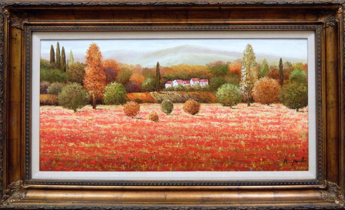 K PAUL, RED FIELD LANDSCAPE (1 of 1)