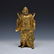 QING GILT BRONZE BHODISATTVA BUDDHA STANDING