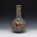 DRAGON CELESTIAL GILT BRONZE CLOISONNE ENAMEL VASE