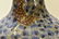 DRAGON CELESTIAL GILT BRONZE CLOISONNE ENAMEL VASE - 8