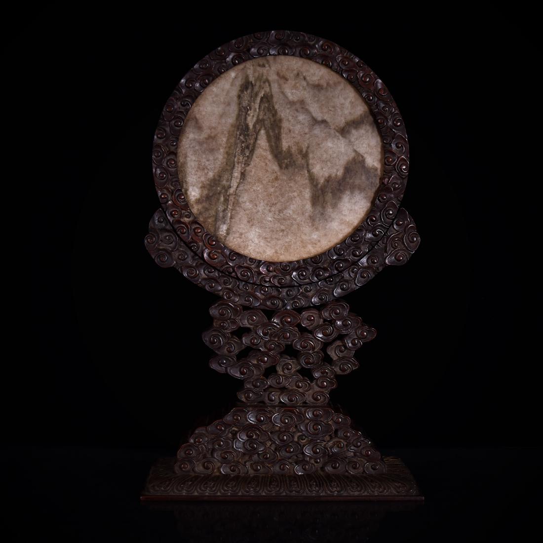 CIRCULAR STONE PANORAMIC TABLE SCREEN (1 of 12)