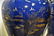 PAIR OF LARGE GILT OVERGLAZED BLUE TEMPLE JARS - 4