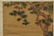 LANG SHINING, QING HORSE SILK PAINTING SCROLL - 3