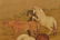 LANG SHINING, QING HORSE SILK PAINTING SCROLL - 8