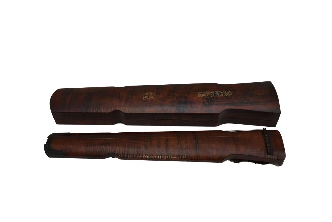 CHINESE LACQUERED MUSICAL INSTRUMENT, WITH BOX (1 of 9)