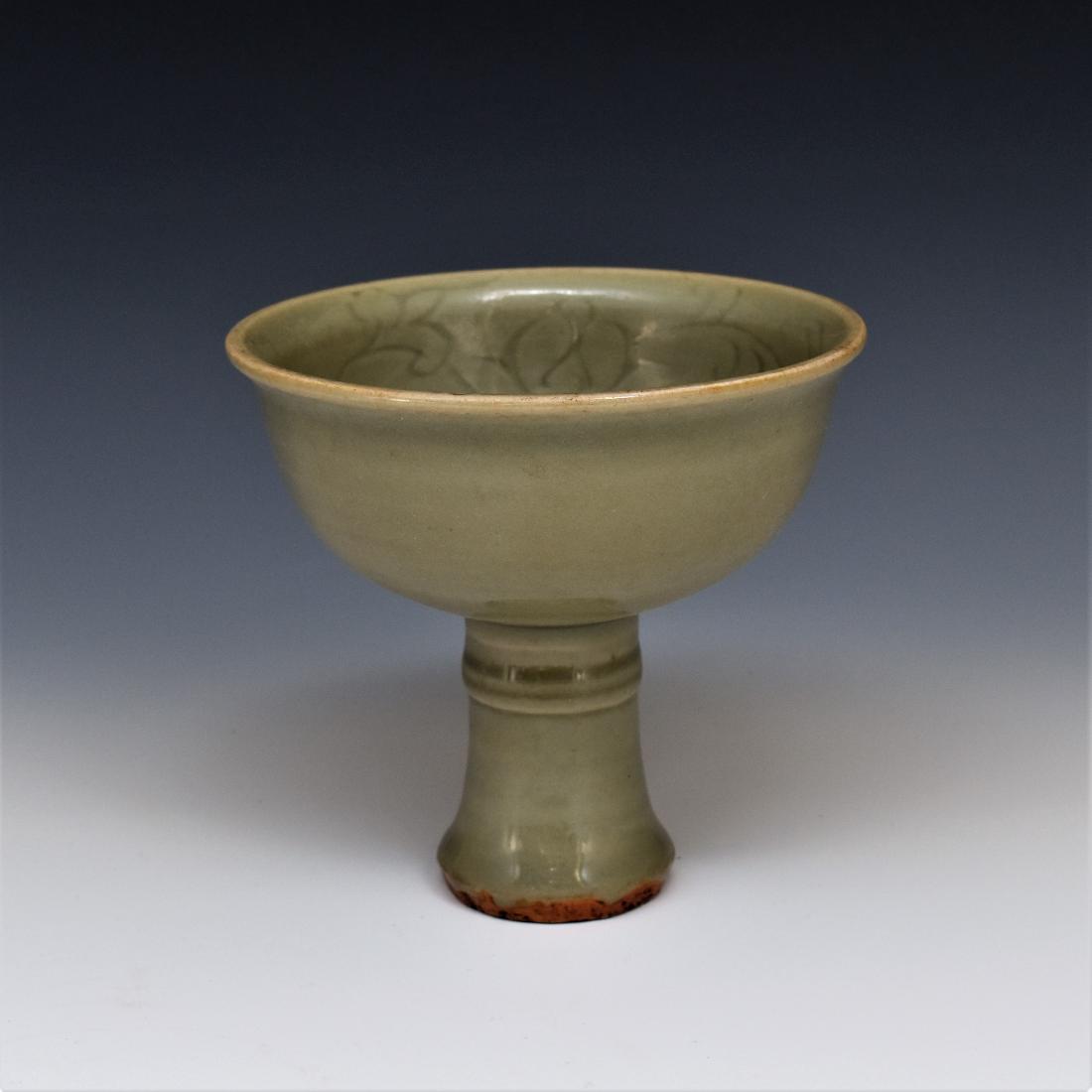 MING LONGQUAN CELADON HIGH BOWL (1 of 10)