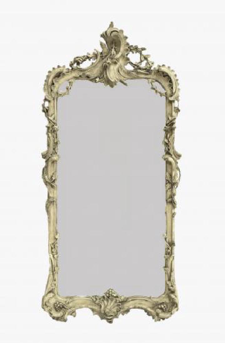 CONTINENTAL ROCOCO PAINT-DECORATED PIER MIRROR (1 of 1)
