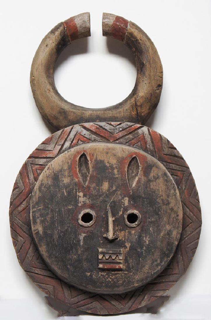 African Baule Goli Mask (Attirbuted),  African antique (1 of 2)
