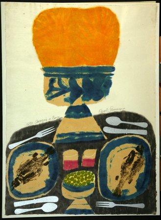 SUMMERS, CAROL American b 1925 Title: "Nine P
