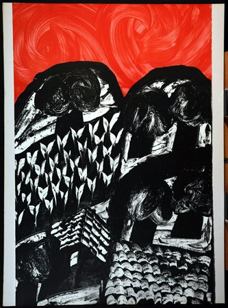 SUMMERS, CAROL American b 1925 Title: "Nine P - 6