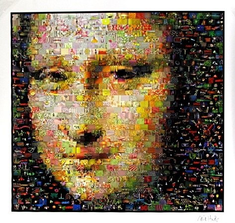FARKAS, NEIL J., 20th Century,: Title: "Face of Liberty", "Shakespeare" and "Mona Lisa", lot of 3, , serigraphs on paper, ,2003- 2005, first two signed in ink by the artist, third plate signed,, numbered from the editions of 125, to