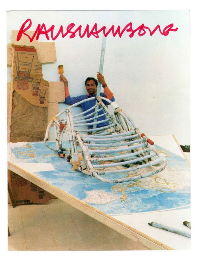 A COLLECTION OF POP AND RELATED ARTISTS GALLERY A: Title:8 items, artists include Robert Rauschenberg, Norman Lalibrete, Hans Namuth (along with a signed blank card), John Chamberlain, (along with a signed blank card), Alice Neel (three page foldout a